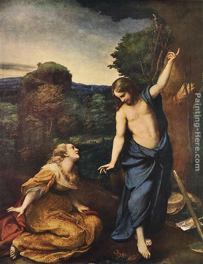 Noli me Tangere painting - Correggio Noli me Tangere art painting